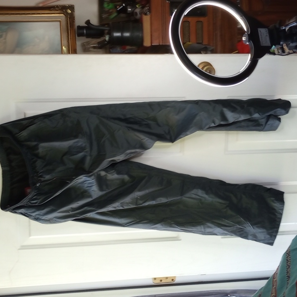 Pants cold weather green Large